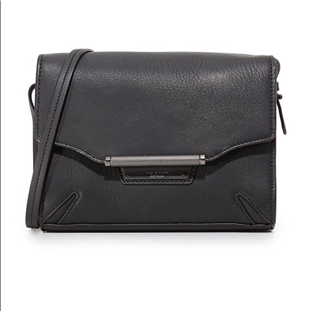 Rag & Bone Moto Black Crossbody